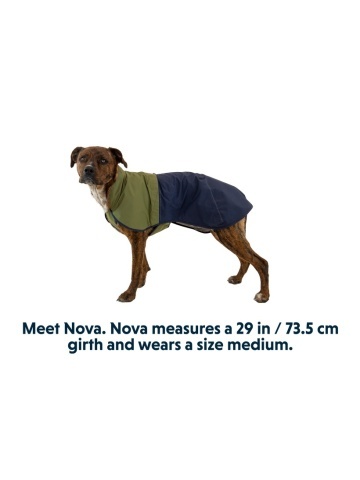 Jacheta de ploaie pentru caini – Ruffwear Sun Shower Rain Jacket - Midnight Blue - S - Img 2