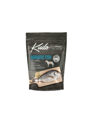 Kudo Adult Mediu-Maxi - Hrana uscata, presata la rece - Peste - 3kg