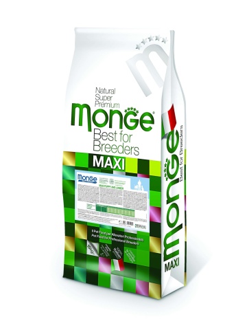 Monge Natural Superpremium Puppy & Junior Maxi - Pui si Orez - 15kg