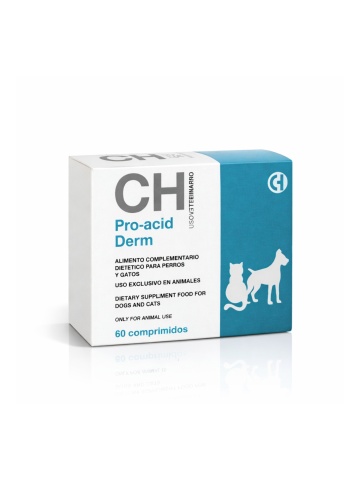 Pro-acid Derm - Supliment pentru caini si pisici - 60cpr.