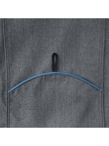 Protectie impermeabila pentru bancheta auto Kurgo Heather - 140cm - Blue & Charcoal Grey - Img 7