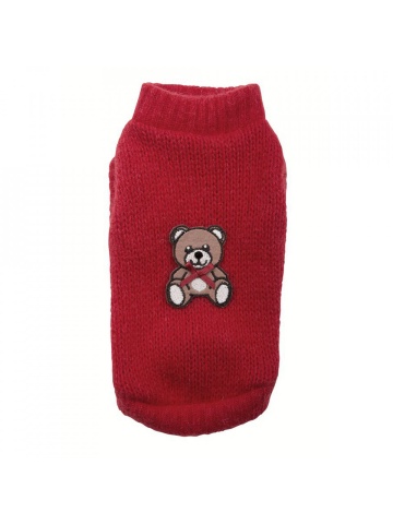 Pulover Teddy Bear - XS - Rosu