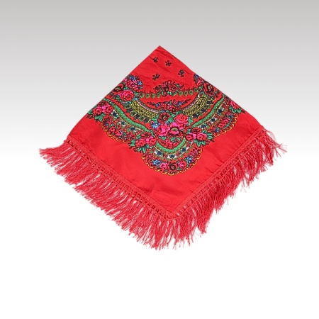 BATIC TIP ESARFA ROSU 70X70CM