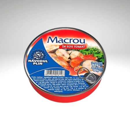 NAVODUL MACRO IN SOS TOMAT 160G (16/BAX)