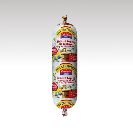 FIVE CONTINENTS BRANZA TOPITA CASCAVAL SI SMANTANA 125G (20/BAX)