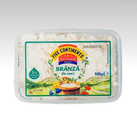 FIVE CONTINENTS BRANZA DE VACI 5% CAS. 500G (8/BAX)