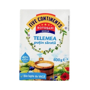 FIVE C. TELEMEA VACA PUȚIN SARATA 40% 400G (10)