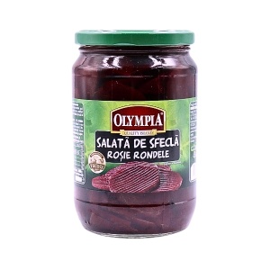 OLYMPIA SALATA SFECLA RONDELE 720ML (6)