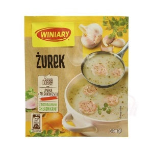 WINIARY ZUPPA DI FARINA DI SEGALE "ZUREK" 49g (20)