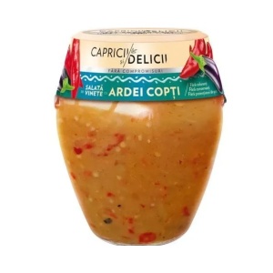 CAPRICII SALATA VINETE CU ARDEI COPTI 525G (6)