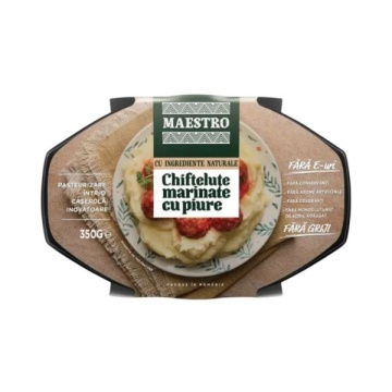 MAESTRO CHIFTELUTE MARINATE CON PIURE DI PATATE 350G