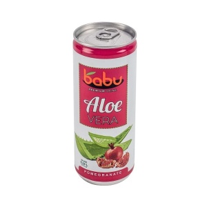 BABU ALOE VERA POMEGRANATE 240ML (30)