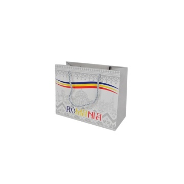 BORSA REGALO 14X12CM ROMANIA (12/SET)