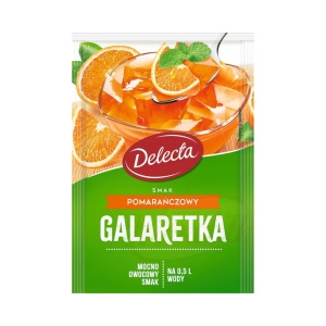 DELECTA GELATINA AL GUSTO DI ARANCIA 70G (20)