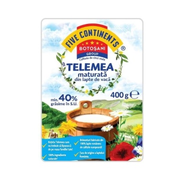 FIVE C. FORMAGGIO TELEMEA MUCCA MATURATA 400G (10)