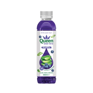 QUEEN ALOE VERA 500ML BLUEBERRY (12)