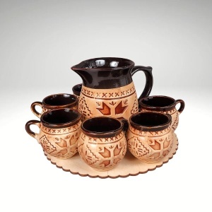 SET ULCIOR 1L CU 6 PAHARE VIN 250ML