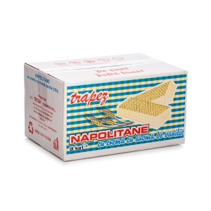 TECSA NAPOLITANE TRAPEZ CREMĂ VANILIE 3 KG (6 × 500 G)