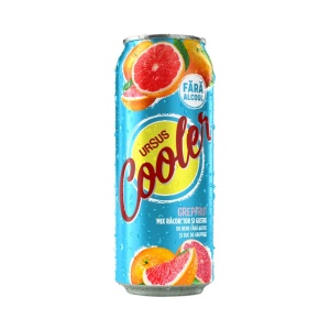 BERE DOZA URSUS COOLER GRAPEFRUIT 0% 500ML (24)