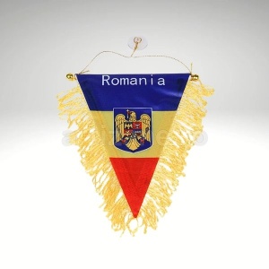 FANION CU STEMA ROMANIA (10/SET)