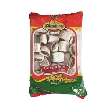 SANZIENE CORNETTI CON CONFETTURA CASEROLA 400G (12)