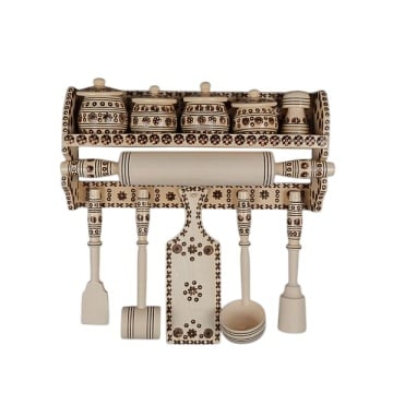 SET BUCATARIE CON SUPPORTO