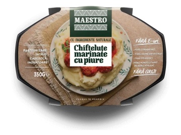 MAESTRO CHIFTELUTE MARINATE CU PIURE DE CARTOFI 350G