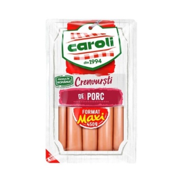 CAROLI CRENVURSTI PORC 450G (8)