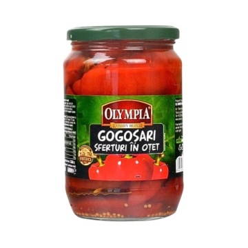 OLYMPIA PEPERONI IN AGRODOLCE IN ACETO 720ML (6)