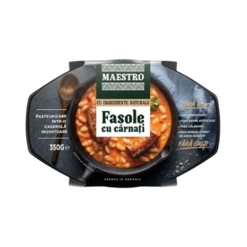 MAESTRO FAGIOLI CON SALSICCE 350G