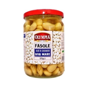 OLYMPIA FASOLE ALBA BOB MARE 580ML