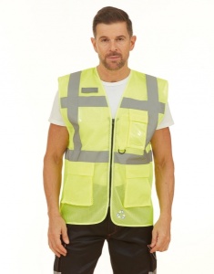 Fluo Open Mesh Executive Waistcoat - Img 2