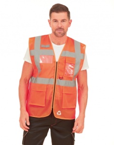 Fluo Open Mesh Executive Waistcoat - Img 3