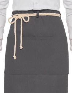 Sort CORSICA - Cord Bistro Apron with Pocket - 38 Ron - Img 3