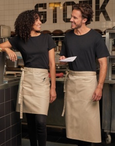 BRUSSELS - Short Bistro Apron with Pocket 38 Ron - Img 5
