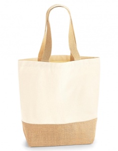 Jute Base Canvas Shopper - Img 3