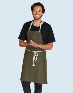Sort CORSICA - Cord Bib Apron with Pocket - 52 Ron