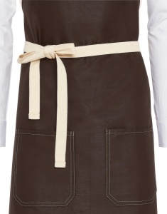 Sort SANTORINI - Contrasted Bib Apron with Pocket - 50 Ron - Img 4