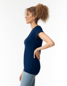 Ladies Softstyle® V-Neck T-Shirt - Img 3