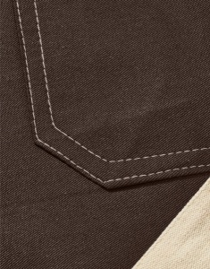 Sort SANTORINI - Contrasted Bib Apron with Pocket - 50 Ron - Img 5