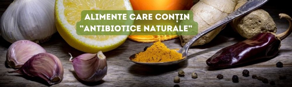 Alimente care conțin "antibiotice naturale"