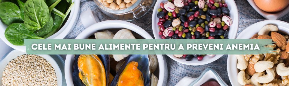Cele mai bune alimente pentru a preveni anemia
