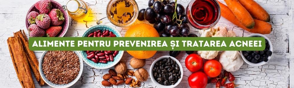 Alimente pentru prevenirea și tratarea acneei