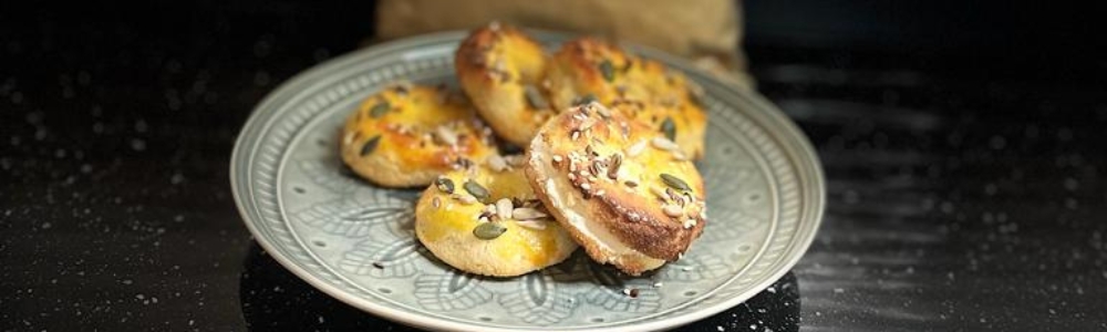 Mini-chifle din făină de migdale