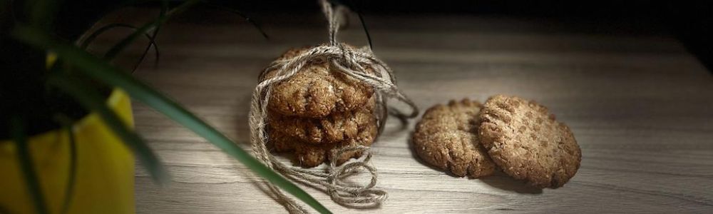 Biscuiți cu cocos și scorțișoară