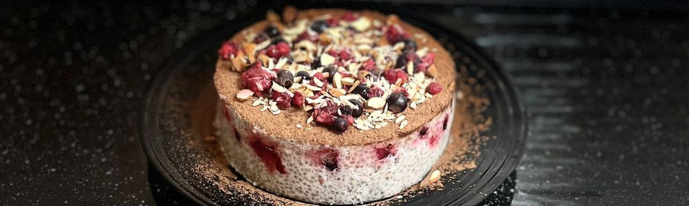 Tort vegan din semințe de chia