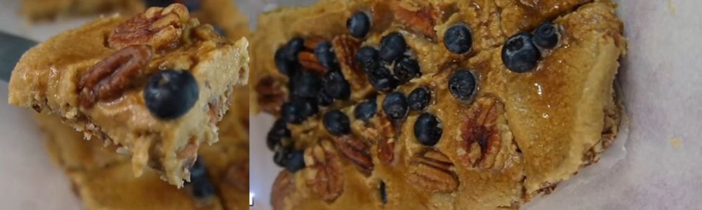 Prăjitură vegană cu sos de caramel