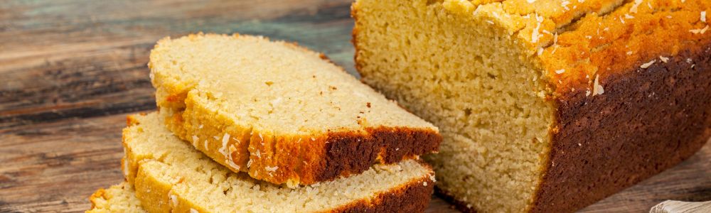 Pâine cu făină de cocos, fără gluten