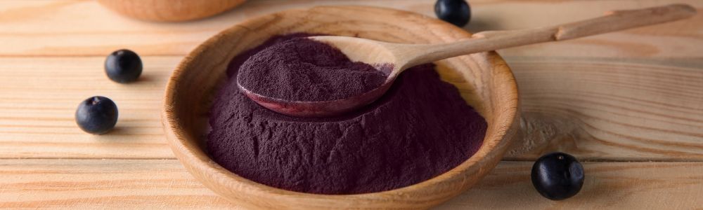 Pudra de acai- beneficii și utilizări