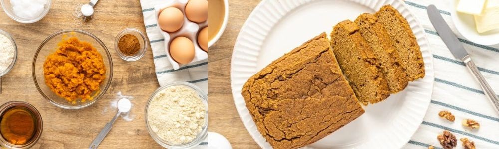 Paine de dovleac fără gluten